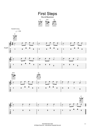 First Streps (Guitar)