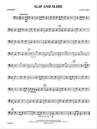 Slip and Slide: Bassoon