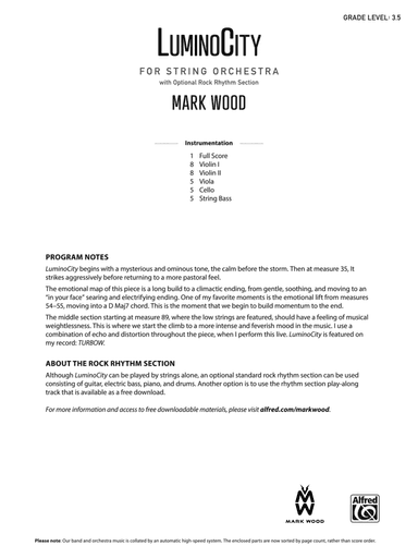 LuminoCity: Score