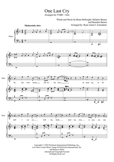 One Last Cry