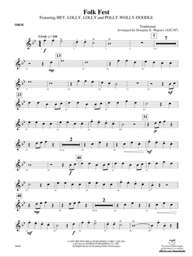 Folk Fest: Oboe