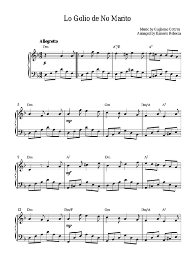 Lo Golio de No Marito