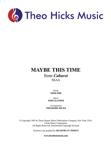 Maybe This Time