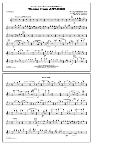 Theme from Ant-Man (Arr. Matt Conaway) - Flute/Piccolo