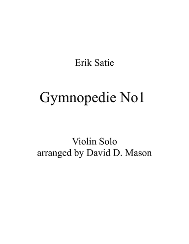 Gymnopedie