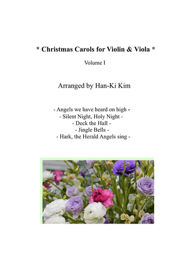 Christmas Carols for Violin and Viola Vol.I