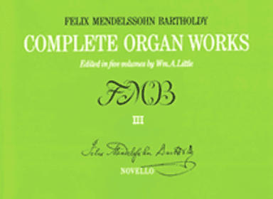 Complete Organ Works – Volume III
