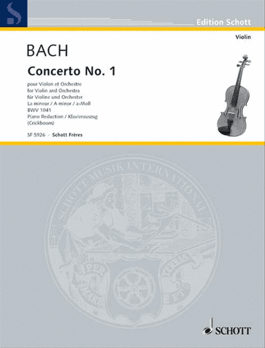 Concerto No. 1 a minor