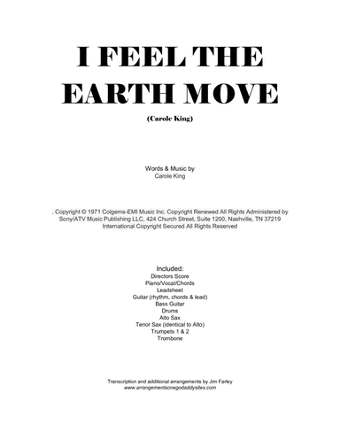 I Feel The Earth Move