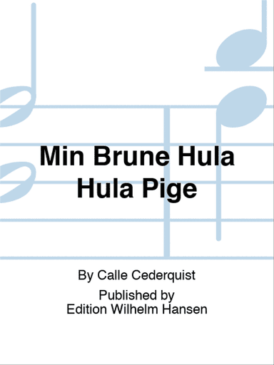 Min Brune Hula Hula Pige