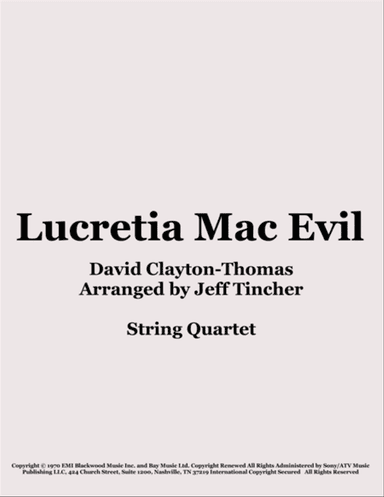 Lucretia Mac Evil