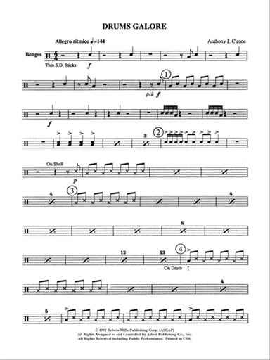 Drums Galore: BON