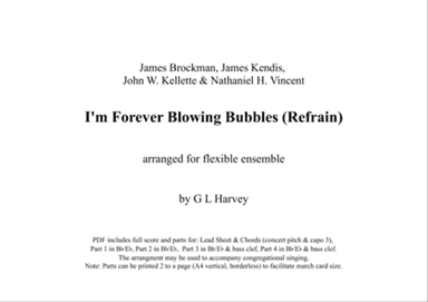 I'm Forever Blowing Bubbles