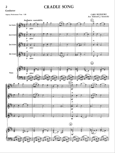 Highland/Etling Violin Quartet Series: Set 1: Score