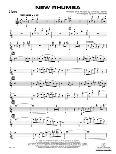 New Rhumba: Flute