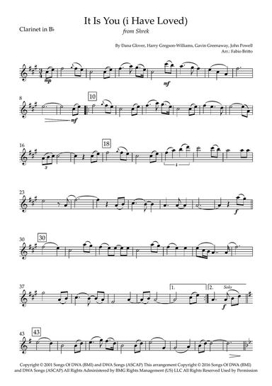 It Is You (i Have Loved)