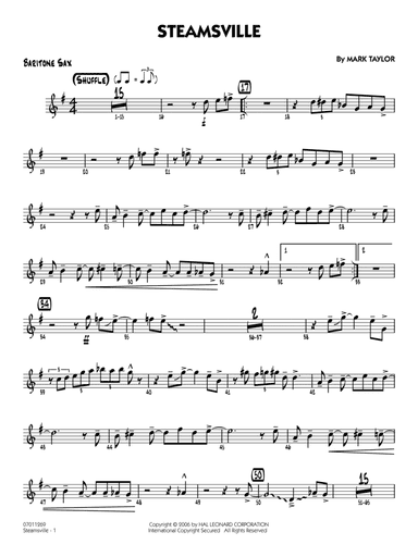 Steamsville - Baritone Sax