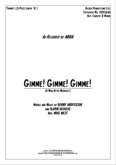 Gimme! Gimme! Gimme! (a Man After Midnight)