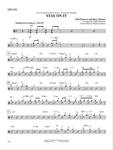 Stay On It: Drums