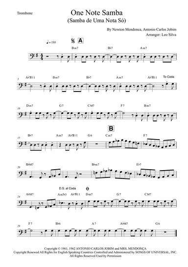 One Note Samba (samba De Uma Nota So)