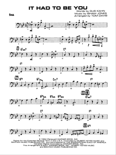 It Had to Be You: String Bass