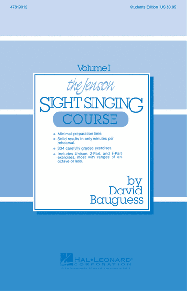 The Jenson Sight Singing Course (Vol. I)
