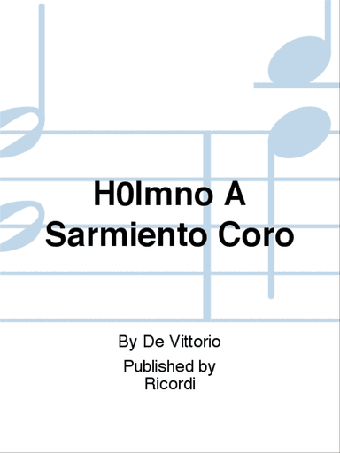 H0Imno A Sarmiento Coro