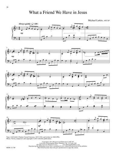 What a Friend We Have in Jesus