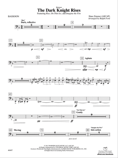 Batman: The Dark Knight Rises: Bassoon