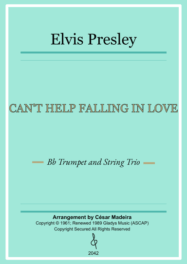 Can't Help Falling In Love