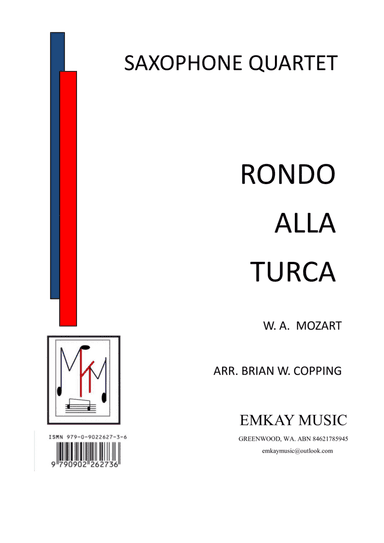 RONDO ALLA TURCA – SAXOPHONE QUARTET