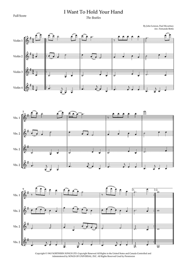 I Want To Hold Your Hand