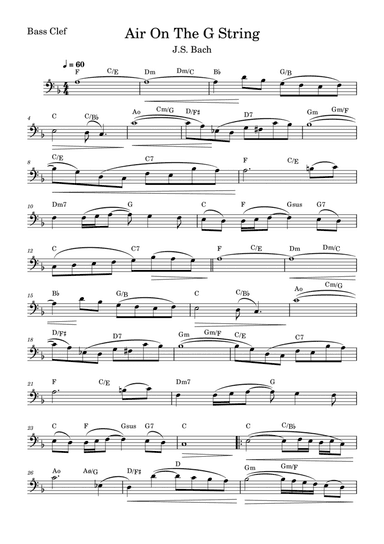 Air On The G String