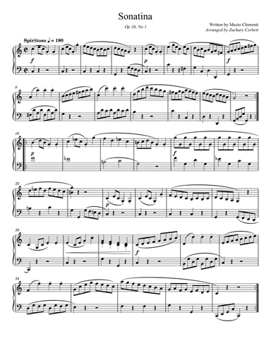 Sonatina No. 1 Op 36