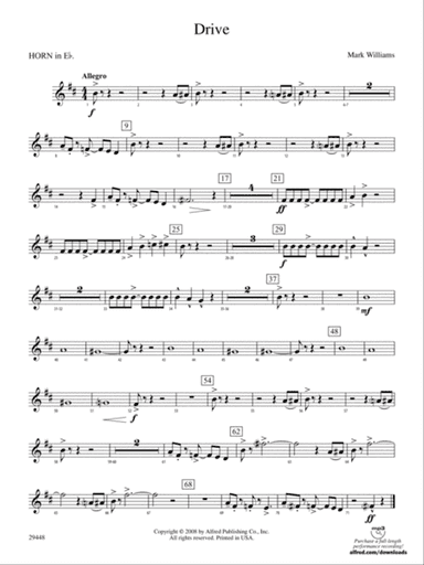 Drive: (wp) 1st Horn in E-flat