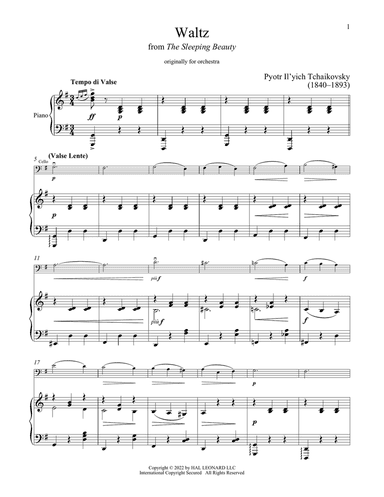 The Sleeping Beauty Waltz