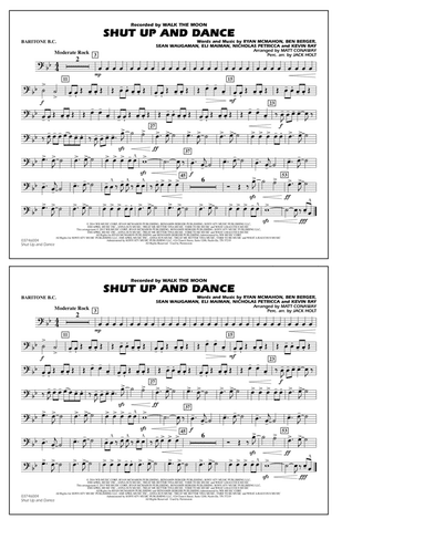 Shut Up and Dance (Arr. Matt Conaway) - Baritone B.C.