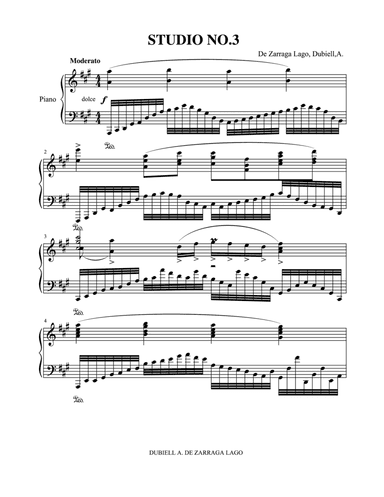 Ten Etudes No.3
