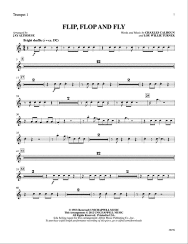 Flip, Flop and Fly: 1st B-flat Trumpet