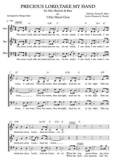 Precious Lord, Take My Hand