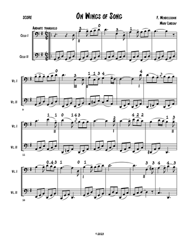 On Wings of Song