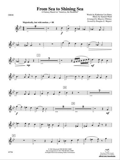 From Sea to Shining Sea: Oboe
