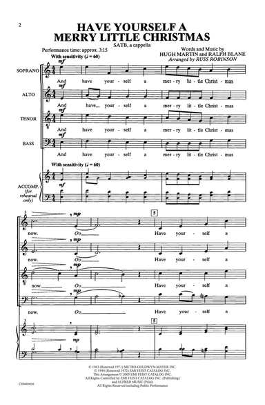 Have Yourself a Merry Little Christmas