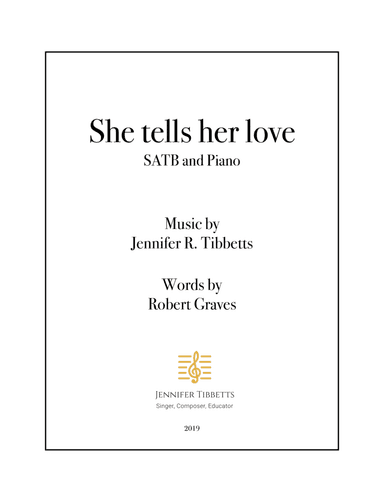 She tells her love