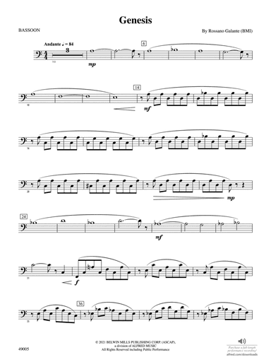 Genesis: Bassoon