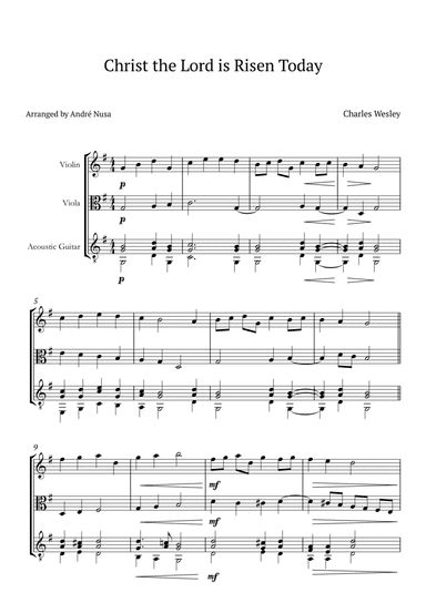 Christ the Lord is Risen Today