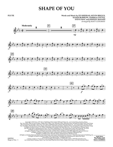 Shape of You - Flute
