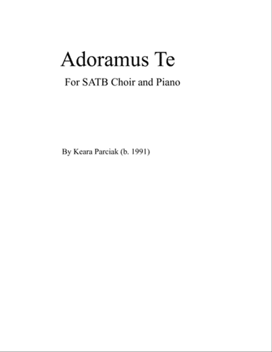 Adoramus Te