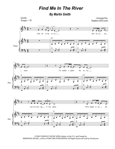 Find Me In The River