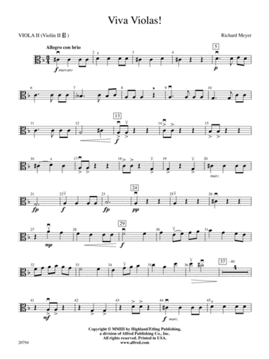 Viva Violas!: Viola